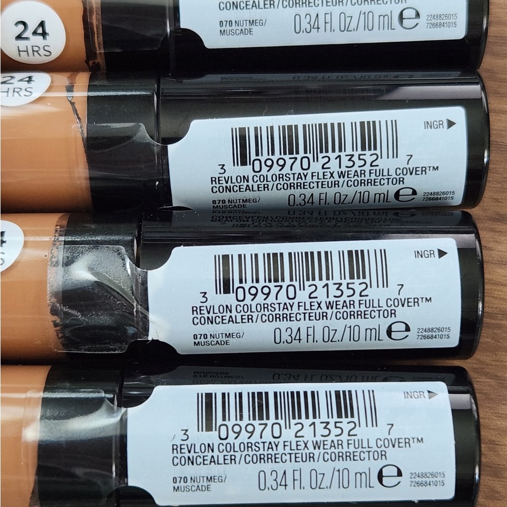4-Revlon Colorstay Flex Wear Full Cover Concealer #70 Nutmeg NEW SEALED - Picture 2 of 2